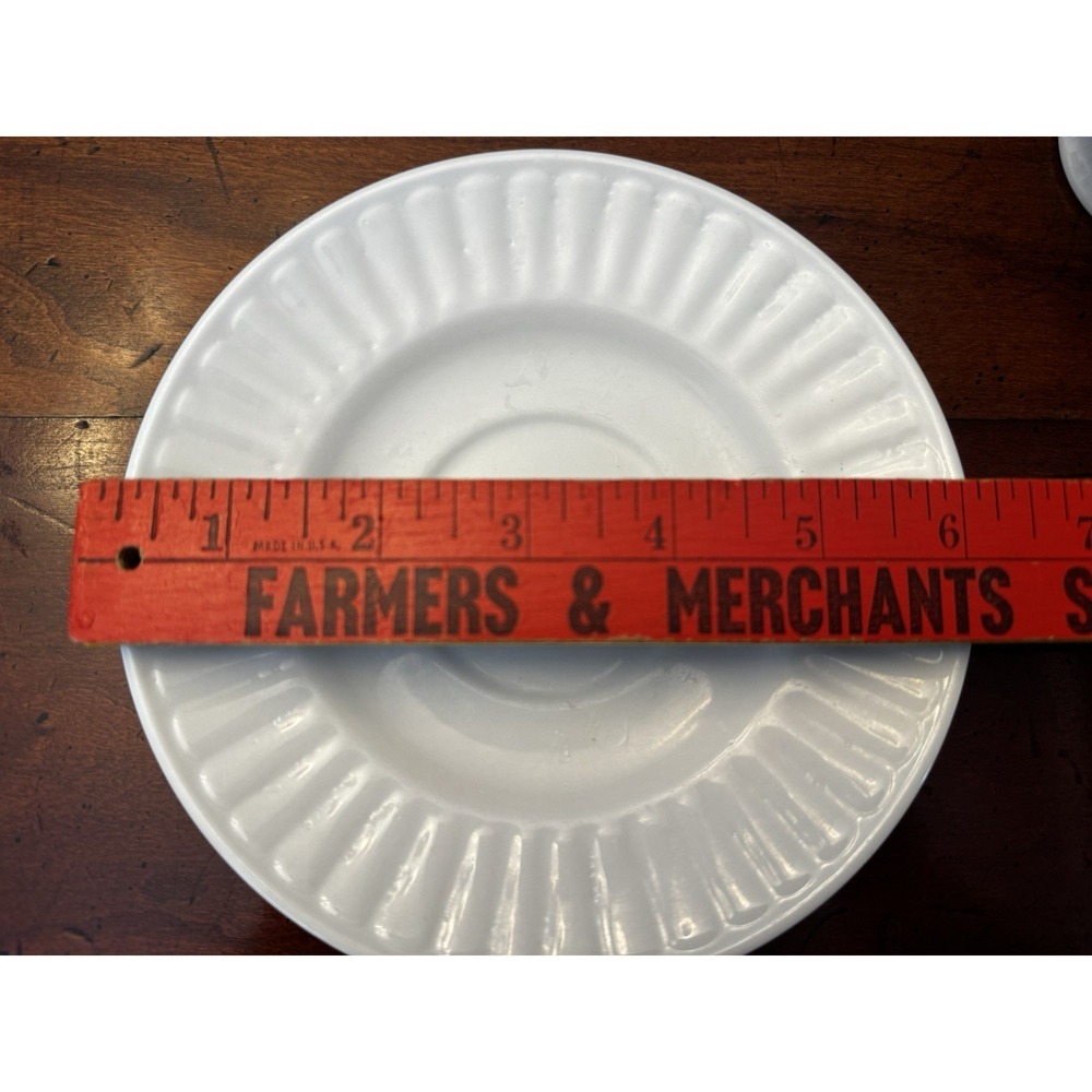 Set of 5, 20 Piece Claremont by Gibson White Place Settings Dinner, Salad, Cup - Picture 7 of 10